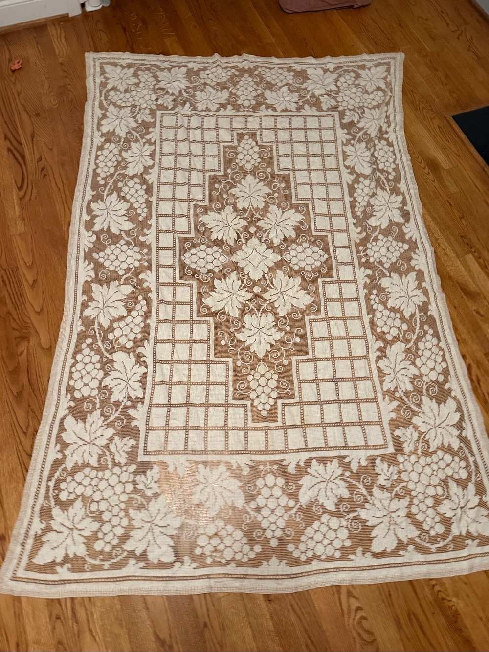 Vintage table cloth